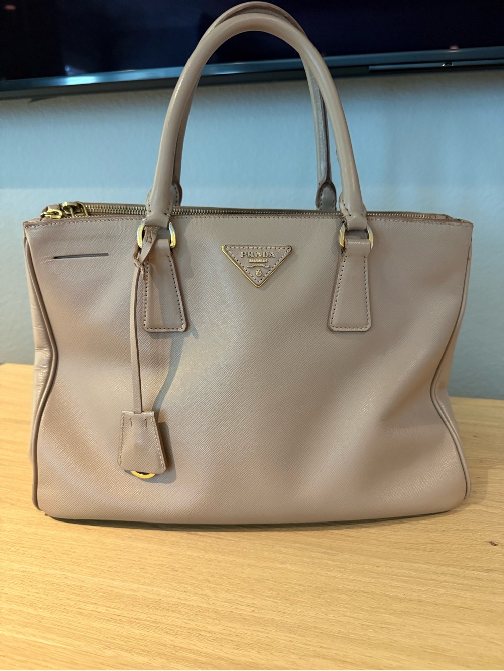 Prada Saffiano Leather Handbag - 100% Authentic